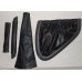 5 Teile Leder Set Smart Fortwo 450 alle LederFarben