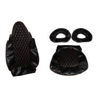 2 x Leder Sitzbezug für Smart Roadster 452