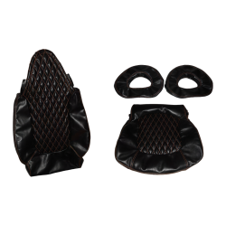 2 x Leder Sitzbezug für Smart Roadster 452